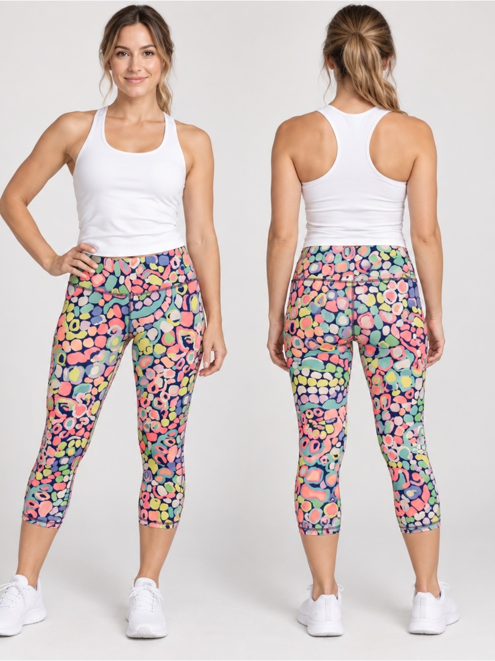 Lilly Pulitzer Women's Multicolor Printed Capri Leggings